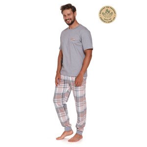 Pánske pyžamo PMB.4331 2XL GRANATOWY