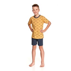 Chlapčenské pyžamo 391 Max - TARO žltá 134