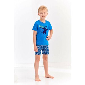 Chlapčenské pyžamo 943 Damian - TARO tmavo modrá 116