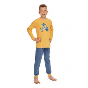 Chlapčenské pyžamo 2624 Jacob - TARO žltá 128