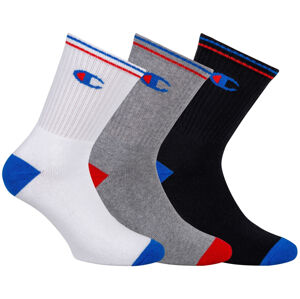 3PACK ponožky Champion viacfarebné (Y0829-9Z0) 39-42