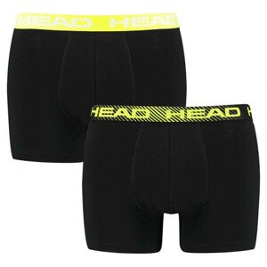 2pack pánske boxerky HEAD čiernej (701202740 001) XL