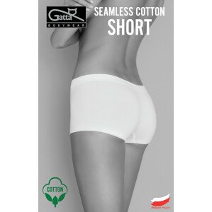 Dámske nohavičky Gatta Seamless Cotton Short 1636S čierna / čierna L