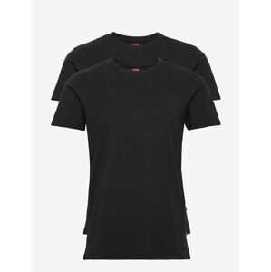 2pack pánske tričko Levis Crew-neck čierne (905055001 884) L
