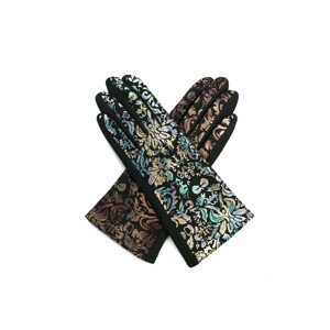 Dámske rukavice Art Of Polo 20319 Mirabella béžovo-černá 24.5 cm