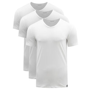 3PACK pánske tričko Diesel bielej (00SHGU-0QAZY-100) L