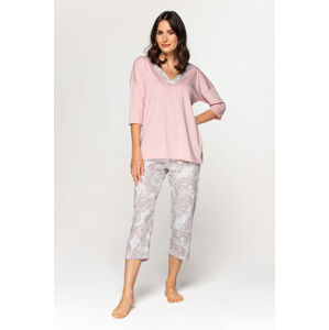 Dámske pyžamo - 578 růžová XL