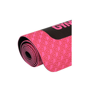 Gym Glamour Podložka Na Cvičenie 4 mm Ružovo Čierna