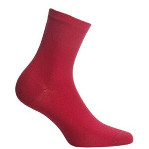 Hladké dámske ponožky PERFECT WOMAN červená 39-41