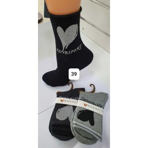 Dámske ponožky s aplikáciou WZ39 grigio UNI