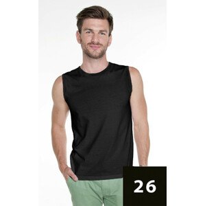 Pánske tričko bez rukávov M SHORT 21340 - Promostars černá L