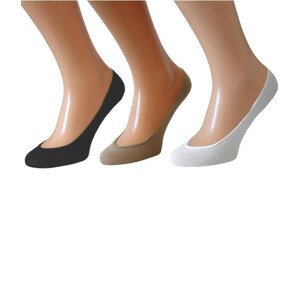 Bavlnené dámske ponožky ťapky WOMEN G nero 38-41