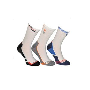 Ponožky Tramper 0246 - Gramark biela - zmiešané farby 45-47