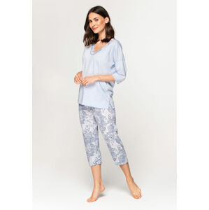 Dámske pyžamo - 576 modrá XL