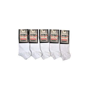 Hladké dámske ponožky - komplet 5 párov čierna 38-40