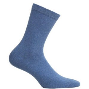 Hladké dámske ponožky PERFECT WOMAN modrá 39-41