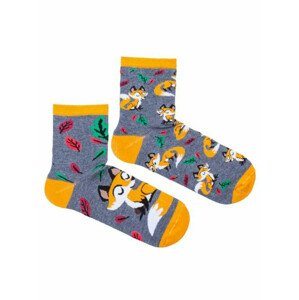 Dámske vzorované ponožky 200 směs barev 37-41