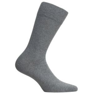Hladké pánske ponožky ELEGANT grafit 39-41