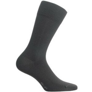 Hladké pánske ponožky ELEGANT antracit 42-44