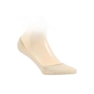Dámske ponožky mokasínky so silikónom béžová 39-41