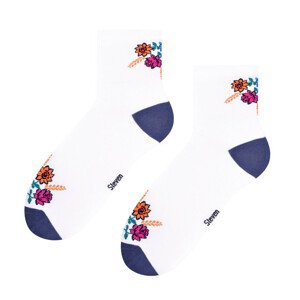 Dámske ponožky 118 bílá 35-37