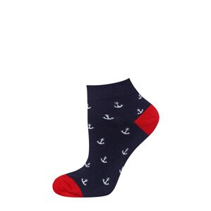 Pánske ponožky SOXO 3145 Good Stuff tmavo modrá 40-45