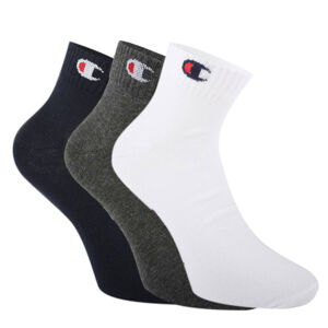 3PACK ponožky Champion viacfarebné (Y08QH) 43-46
