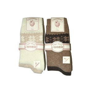 Dámske ponožky priľnú Cashmere 7709/7710 A'2 mix kolor 35-38