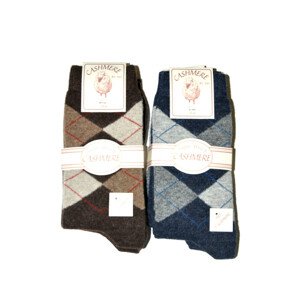 Pánske ponožky priľnú Cashmere 7707/7708 A'2 směs barev 39-42