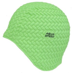 Latexová plavecká čiapka Aqua-Speed Bombastic Tic-Tac svetlo zelená