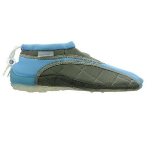 Modrošedá neoprenová plážová obuv Aqua-Speed Jr 33