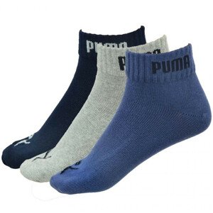 Športové ponožky Puma štvrtkové 201104001-532 35-38