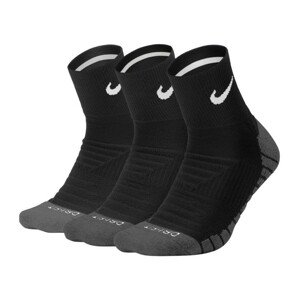 Ponožky Nike Dry Cushion Quarter 3Pak M SX5549-010 34 - 38