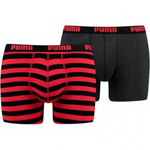Pánske pruhované boxerky 1515 2P M 591015001 786 - Puma S