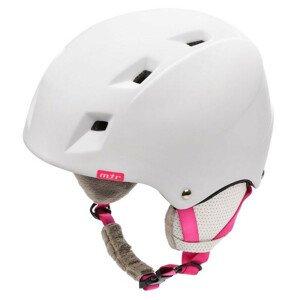 Lyžařská helma Meteor Kiona bílá/růžová 24850-24852 RU-M