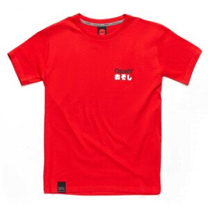 Pánske tričko Ozoshi Isao M Červená O20TS005 L