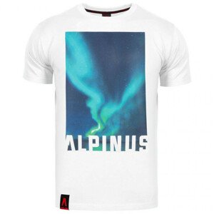 Pánske tričko Alpinus Cordillera white M ALP20TC0009 XL