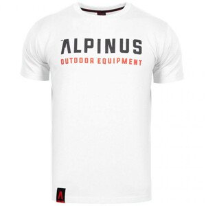 Pánske tričko Alpinus Outdoor Eqpt. biela M ALP20TC0033 S