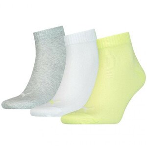Unisex ponožky Puma Quarter Plain 3Pack 906978 60 39-42