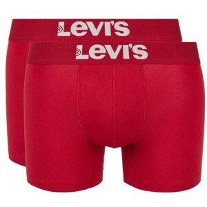 Pánske boxerky 2Pack 37149-0185 červená - Levi's S
