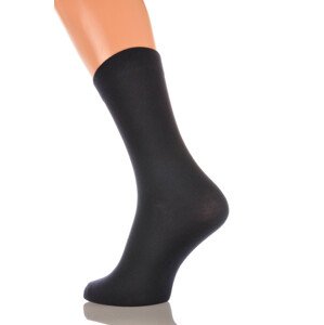 Hladké ponožky k obleku DERBY tmavý grafit 45-47