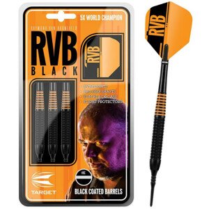 Softové šípky Target RVB Black 19g viacfarebné