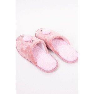 Dámske papuče s plameniakom OKL-0028 ružová 40-41