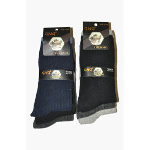 Pánske ponožky Ulpio GNG 1727 Thermo Wool A'3 40-46 zmes farieb 43-46