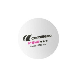 Loptičky na stolný tenis Cornilleau P-BALL ITTF biele 3 ks. NEUPLATŇUJE SE