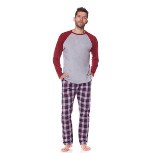 Pánske pyžamo dl / dl 2163 melange XL