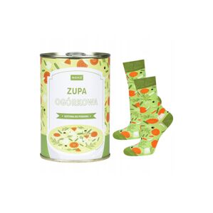 Ponožky Soxo - Uhorková polievka zelená 40-45
