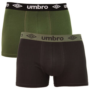 2pack pánske boxerky Umbro viacfarebné (UMUM0304 A) L
