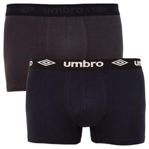 2pack pánske boxerky Umbro viacfarebné (UMUM0306 A) XXL