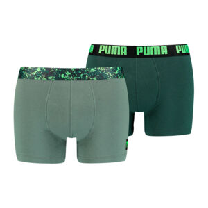 2PACK pánske boxerky Puma khaki (701202499 004) XL